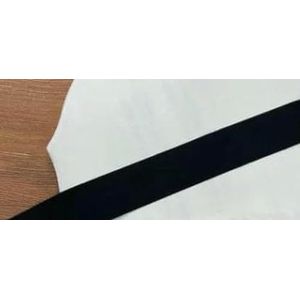 2M 20/25/30/40/50mm Rubberen Band Vouw Over Elastische Band Voor Ondergoed Broek Bh Rubber Kleding Verstelbare Zachte Tailleband Elastisch-zwart-30mm