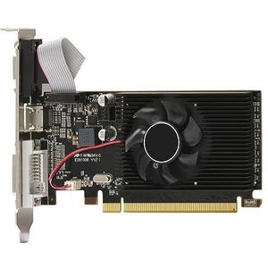 VENOAL 1 625 MHZ 1066 MHZ 64 Bit 40 Nm 6 Pin 1920X1080 Videokaart -Compatibel DVI-D VGA Videokaart Zwart