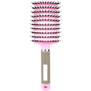 My Sensory Space Ontwarrende Haarborstel, Anti-Tangle Haarborstel, Magische Borstel Ontklitter, Gebogen en Geventileerde Ontklitterborstel, Detangler Haren Nylon Haarborstel, Ontwarrende Borstel voor