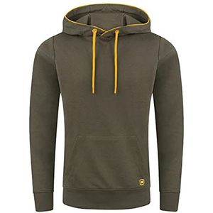 riverso RIVEnno Hoodie voor heren, sweatshirt, pullover, capuchon, kangoeroezakken, normale pasvorm, effen, katoen, beige, grijs, groen, blauw, rood, bruin, zwart, S, M, L, XL, 2XL, 3XL, 4XL, 5XL, Ivy Green (12400), M