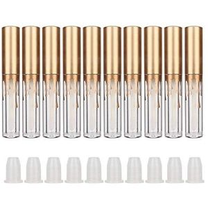 Doe-het-zelf lege lipgloss-tube, 10 stuks 2,5 ml, lege lippenolie-tube, make-up-tool, doe-het-zelf navulbare lipgloss-flessen voor vrouwen, thuis of op reis