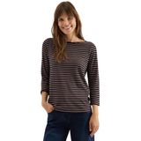 Cecil - Gestreept Shirt - Blauw - Dames - 3/4-mouwen