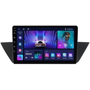 Dubbele Din Autoradio Android 12 Voor BMW X1 2009-2012 9 Inch Touchscreen Ingebouwde Draadloze CarPlay Android Auto GPS Navigatie WiFi 4G Bluetooth 5.0 Spiegellink + Achteruitrijcamera (Size : M100S