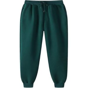 Performance Heren, Unisex Trainingsbroek Heren Soft Touch Loungewear Joggingbroek Joggers Jogbroek (Color : Green, Size : XXL)