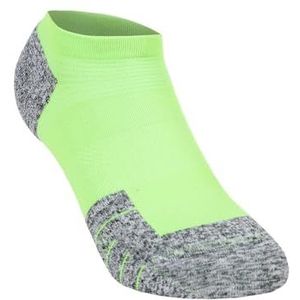 Under Armour Unisex Ad Run Cushion 1 stuk No Show Socks Hardloopkleding Hardloopsokken Groen/Hyper Green - Groen L