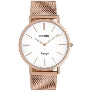 Smartwatch Mesh Oozoo Smartwatch Goud OOZOO Smartwatch Yellow Gold