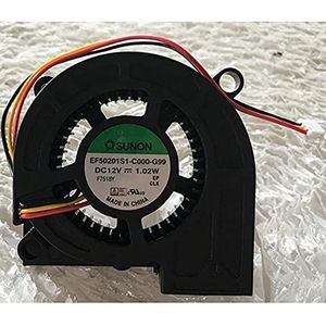 EF50201S1-C000-G99 12V 1.02W 3-wire centrifugal turbo fan For Optoma T761ST projector fan