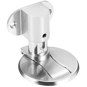 Verstelbare roestvrijstalen deurstop, ponsvrij, sterk, magnetisch, anti-botsing, deurstopper, onzichtbare badkamer, vloer, deurstop, deurstoppers binnenshuis (01,5 stuks)