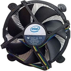 Intel Authentieke socket 1366 koperen kern/aluminium koellichaam & 10,2 cm ventilator met 4-polige aansluiting geschikt tot Core i7 3.06GHz E29477-002
