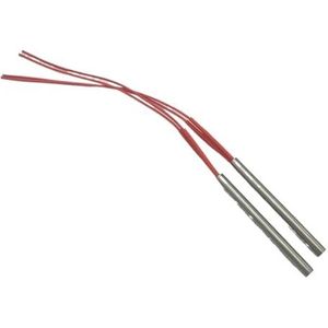 LIUCH 8x200 8 * 200mm 300W 400W 500W AC 110V 220V 380V Rvs Cilinder Buis Schimmel Verwarmingselement Single End Cartridge Heater(1Pc 500W-220V)