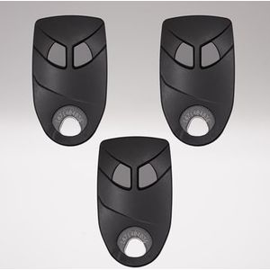 INTRATONE - Set van 3 2-kanaals afstandsbedieningen - Referentie 09-0101 + 1 DOMOBIP sleutelhanger gratis - LET OP: Deze afstandsbediening is niet programmeerbaar door particulieren.