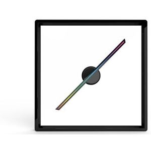 Holografische waaier, T45 All-in-one 3D Hologram Projector Ventilator Met Afdekking, Afstandsbediening Wifi Commerciële Reclame Display Hologram Projector Zend Foto Video Videoprojector(Black)