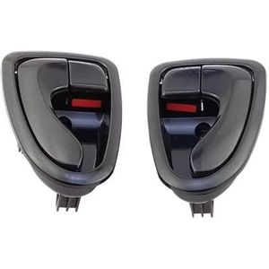 Auto interieurdeurgrepen Voor Hyundai Voor Accent 2000 2001 2002 2003 2004 2005 2006 Voor Achter Links Rechts Auto Binnendeurhendel 82610-25000 82620-25000(2PCS Left and Right A)