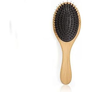 DieffematicSZ kam Hair brush natural comb anti-static hair scalp paddle hair brush airbag massage comb hair care (Size : M)