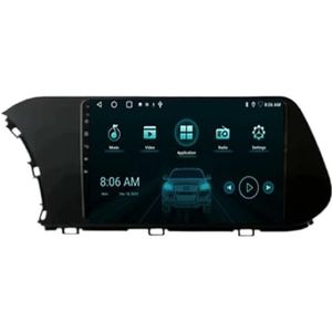 Compatibel met Hyundai 2021-2022 Videospeler Android Auto GPS Navigatie Multimedia Stereo Carplay IPS Nee 2din DVD(4G-64G-CAMS)