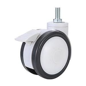 4 inch universele mute schroef, medische roulette, cosmetologie apparatuur, verpleegkundige bedstang, dubbele rij onderdelen, 1 stuk (Screw)