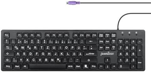 Perixx - PERIBOARD-117 P DE B - Toetsenbord - Zwart - Bedraad