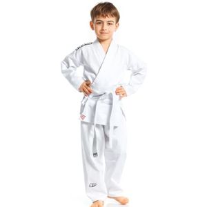 Starpro Judo Pak Uniform Gi - Vechtsport Karate Gevechtstraining 250 gm 100-170 cm | - Mannen en Vrouwen | 100% Wit Katoen Wordt Geleverd Met Wit Riem