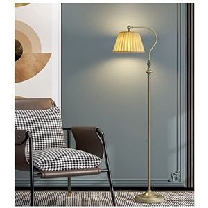 Vloerlamp Staande Lamp Nordic Vloerlamp Klassieke Bedlamp Verticale Lamp Voor Woonkamer Slaapkamer Kantoor Woonkamerlamp (Color : B, Size : 156 * 26cm)