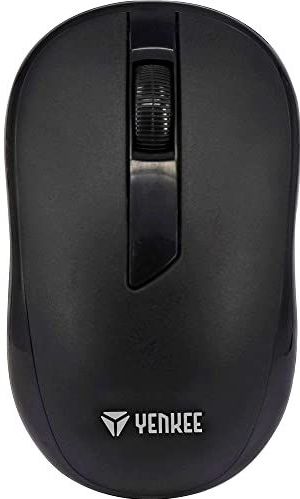 Yenkee - YMS 002BK - Draadloze Muis - Zwart - 2.4 GHz - 1000 DPI
