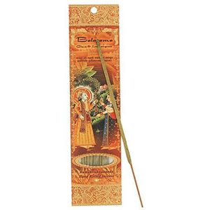 Wierook, handgerold in India, Balarama' (kruidnagel en citroengras), Prabhuji's Gifts, 10 stokjes