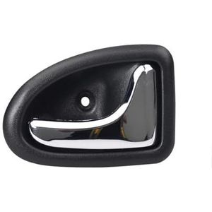 Auto Deurgreep Voor Megane Voor Clio Verkeer Voor Scenic Binnenkant Binnendeurgrepen Links Rechts 7700415975 2001~2022 Binnendeurgreep(Bright SilverFR)