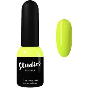 Didier Lab - Studios Gel Polish Neon Yellow - Professionele Manicure en Pedicure producten - Rijk pigment - Perfecte glans - Geschikt voor beginners - UV Lamp - 8ml