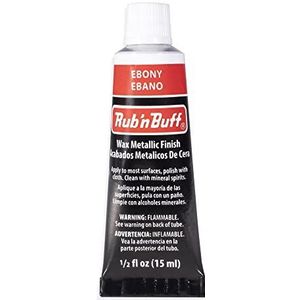 Amaco Rub 'N Buff Metallic Wax Finish 0.5 oz-Ebbenhout