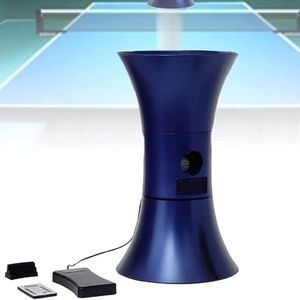 ZIROXI Tafeltennis-trainingsapparaat, automatische draagbare robot voor tafeltennistraining, snelheid instelbaar, voor tafeltennistraining