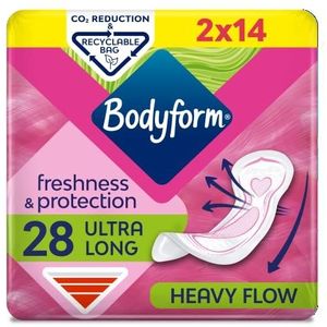 BODYFORM Ultra normale Wing maandverband 28 Pack