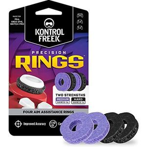 KontrolFreek Precision Rings | Aim Assist Motion Control voor PlayStation 4 (PS4), PlayStation 5 (PS5), Xbox One, Xbox Series X|S, Switch Pro en Scuf Controller | Medium/hard Sterk