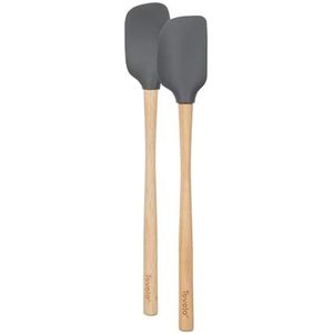 Tovolo 81-16286C spatel, siliconen, houtskool
