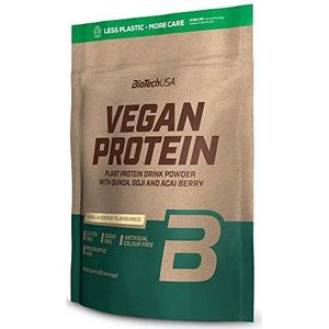 BioTechUSA - Vegan Protein - Shake - 2 kg - Vanille Cake - Suiker-, Lactose- en Glutenvrij