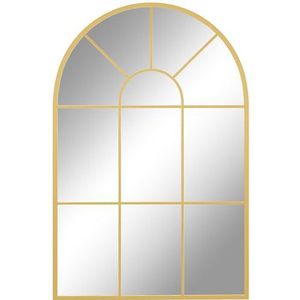 HOMCOM - Wandspiegel - Goud - Met Metalen Frame - Robuust