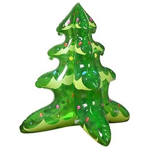 RTWAY Kleine opblaasbare kerstboom, 18 inch opblaasbare decoratieve mini kerstboom opblaasbare kerstbomen kerst opblazen ornament