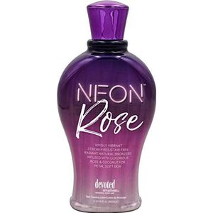 Devoted Creations Neon Rose fles - Zonnebankcrème- 362 ml