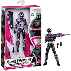 Hasbro Power Rangers: Space Patrol Delta Pink Ranger Lightning-collectie 6"" actiefiguur - exclusief