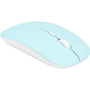 Draadloze Bluetooth-muis, Draagbaar 800-1200-1600 Dpi Verstelbaar, Ergonomisch Dempen Slimme Ultradunne Gamingcomputer Laptop Pc Muizen, voor Kantoor aan Huis(groente)