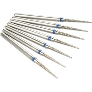 Silicon draaiende spijkers Nagelboorbits, 7-pack, diamantfreesjes, veelkleurige accessoires(Clear)