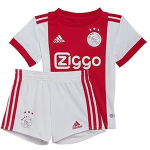 adidas Unisex Baby Mini (App) Ajax Amsterdam 22/23 Home Baby Kit, Bold Red, H58246, 80