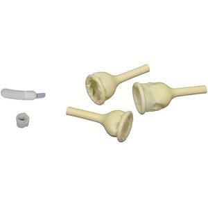 25-Eenheden Rubberen Urinoirzak Mannelijke Externe Katheters | Condoomkatheters voor eenmalig gebruik (Large 30 mm 1.2 Inches)