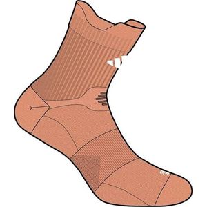 adidas Unisex adulto RUNxCUSHIONED Sock 1PP, Dusky Orange/white, 10.5-12.5