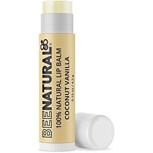 Bee Natural - 100% natuurlijke hydraterende lippenbalsem, kokosnoot vanillesmaak, 4,2 g