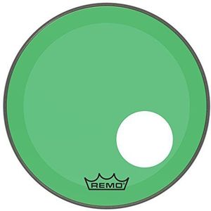 Remo Powerstroke 3 Colortone Green Bass Schlagzeugfell Drumkop, 18"" P3-1318-CT-GNOH