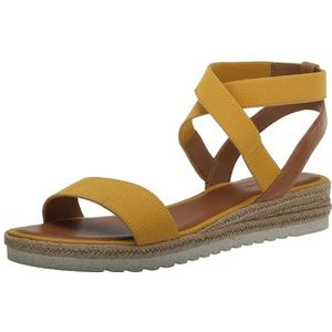 Lucky Brand Thimba Wedge sandaal voor dames, Maïs, 38.5 EU