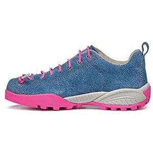 Scarpa Mojito Kid, hardloopschoenen voor kinderen, uniseks, meerkleurig (Denim Blue Fuxia Neon Spyder Kid Ii), 36 EU