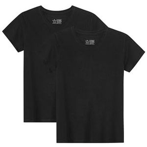 DANISH ENDURANCE T-Shirt voor Dames- Crew Neck- Zwart