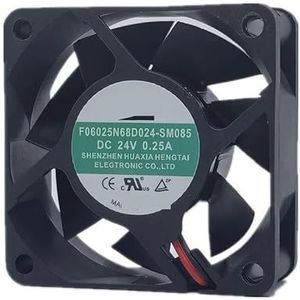 F06025N68D024 24V 0.25A 6025 6cm frequentie serverbehuizing koelventilator