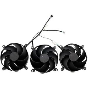 Koelventilator 95MM 4PIN CF1015H12D RTX4080 Super voor PNY voor GeForce RTX 4080 4080Super voor VERTO grafische kaart(3-Fan)