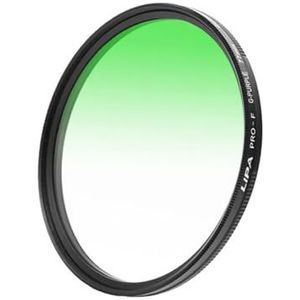 Ronde groene gradiëntlens for spiegelreflexcamera's - Fotografieaccessoires for speciale effecten en landschapsfilters(Gradient green 58mm)